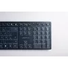 CHERRY KW 9100 schlank Tastatur Universal RF Wireless + Bluetooth QWERTZ Schwarz