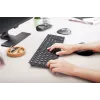CHERRY KW 9100 schlank Tastatur Universal RF Wireless + Bluetooth QWERTZ Schwarz