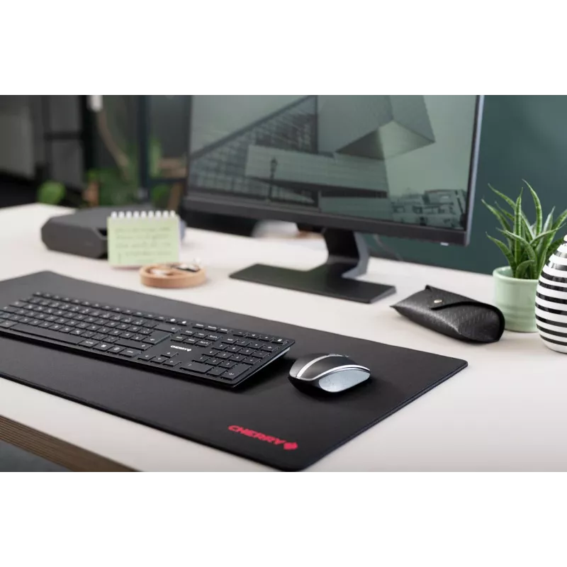 CHERRY KW 9100 schlank Tastatur Universal RF Wireless + Bluetooth QWERTZ Schwarz