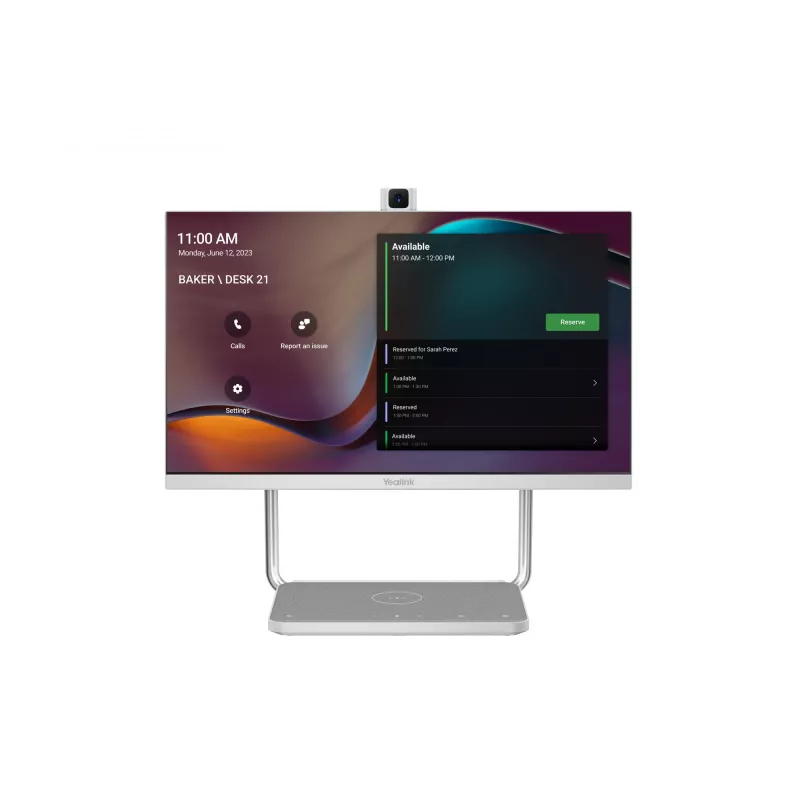 Video-Collaboration-Bar Yealink DeskVision A24 Grau Silber