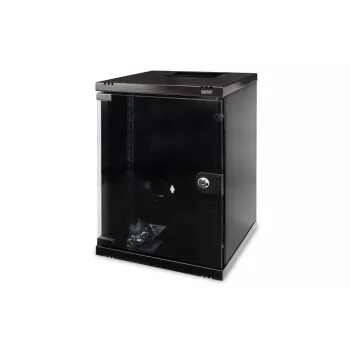 DIGITUS Wandmontagegehäuse 312x300mm (10 Zoll) 9U 464x312x300 mm schwarz