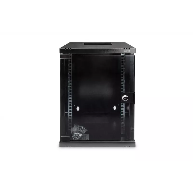DIGITUS Wandmontagegehäuse 312x300mm (10 Zoll) 9U 464x312x300 mm schwarz