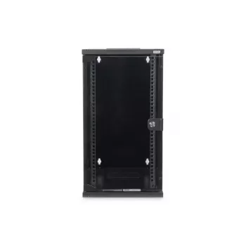 DIGITUS Wandmontagegehäuse 254 mm (10 Zoll) – 312 x 300 mm (B x T) Schwarz