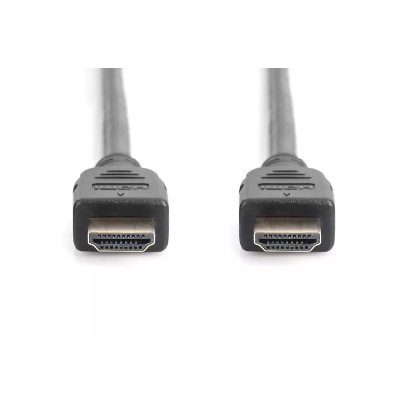 DIGITUS HDMI Ultra High Speed Verbindungskabel, Typ A M/M, 3 m mit Ethernet, UHD 8K 60p, Schwarz