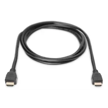 DIGITUS HDMI Ultra High Speed Verbindungskabel, Typ A M/M, 5m mit Ethernet, UHD 8K 60p, Schwarz