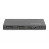 DIGITUS Ultra schlank HDMI Splitter, 1x2, 4K/60Hz HDR, HDCP 2.2, 18 Gbps, Micro-USB-Stromversorgung