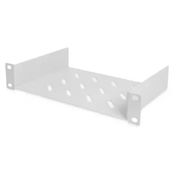 DIGITUS 10in Netzwerk-Bundle – 6U Schrank, graues Regal, PDU, 8-Port Switch, CAT6 Patchpanel