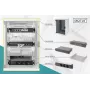 DIGITUS Netzwerk-Set 10in-9U 312x300mm Gehäuse Ablage PDU 8Port Patchpanel