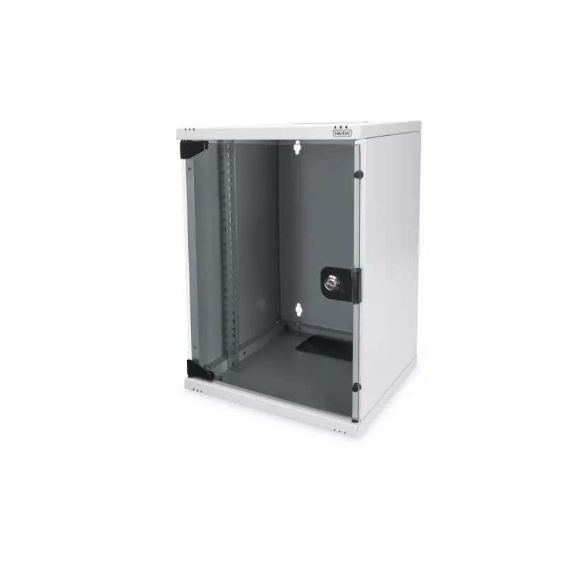 DIGITUS Netzwerk-Set 10in-9U 312x300mm Gehäuse Ablage PDU 8Port Patchpanel