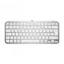 LOGITECH Minimalist Wireless Illuminated Tastatur - MX KEYS MINI - Pale Gray - Qwertz Deutsch