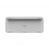 LOGITECH Minimalist Wireless Illuminated Tastatur - MX KEYS MINI - Pale Gray - Qwertz Deutsch