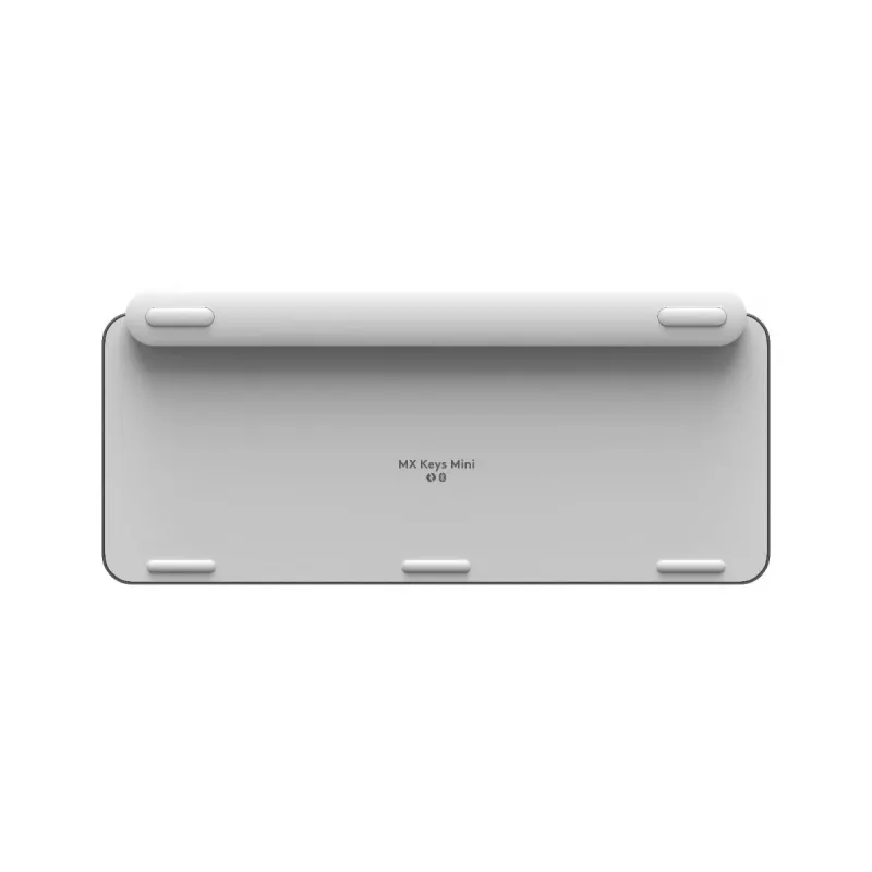 LOGITECH Minimalist Wireless Illuminated Tastatur - MX KEYS MINI - Pale Gray - Qwertz Deutsch