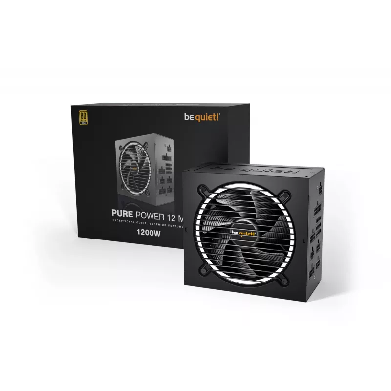 be quiet! PURE POWER 12 M | 1200W Netzteil 20+4 pin ATX ATX Schwarz