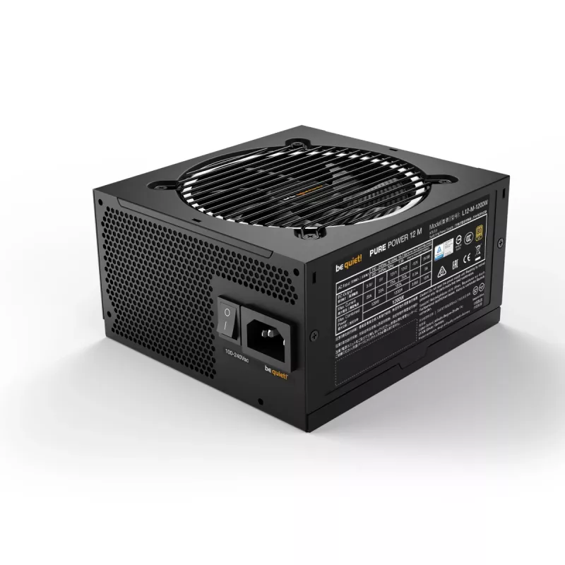 be quiet! PURE POWER 12 M | 1200W Netzteil 20+4 pin ATX ATX Schwarz