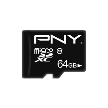 MicroSDXC Karte PNY Performance Plus 64 GB Klasse 10 P-SDU64G10PPL-GE
