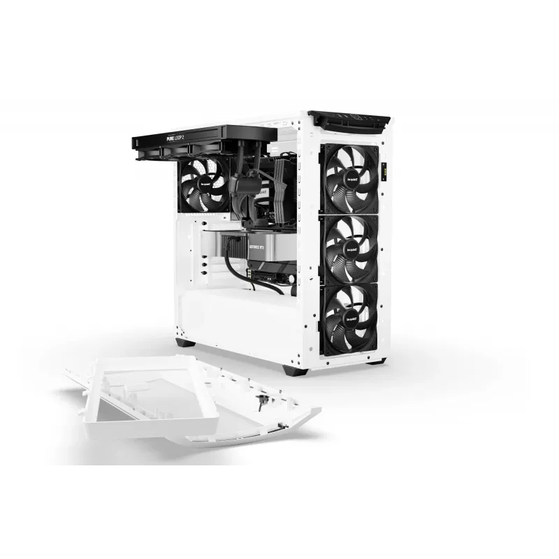 PC-Gehäuse be quiet! Shadow Base 800 DX Weiß Midi Tower