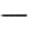 DIGITUS 1U Aluminium-PDU rackeinbaubar 8x C13 2x C19 16A 230VAC 50/60Hz IEC C20 Stecker