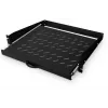 DIGITUS 2U ausziehbare Ablage für Schränke ab 450 mm Tiefe 88x483x352 mm, bis 30 kg, schwarz (RAL 9005)