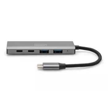 DIGITUS USB-C 4-Port-HUB 2x USB-A + 2x USB-C Gen2