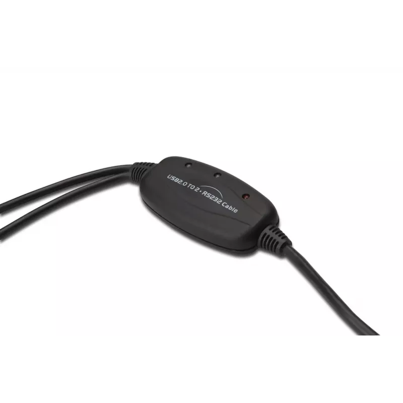 DIGITUS USB 2.0 auf 2x RS232 Kabel 1,5m