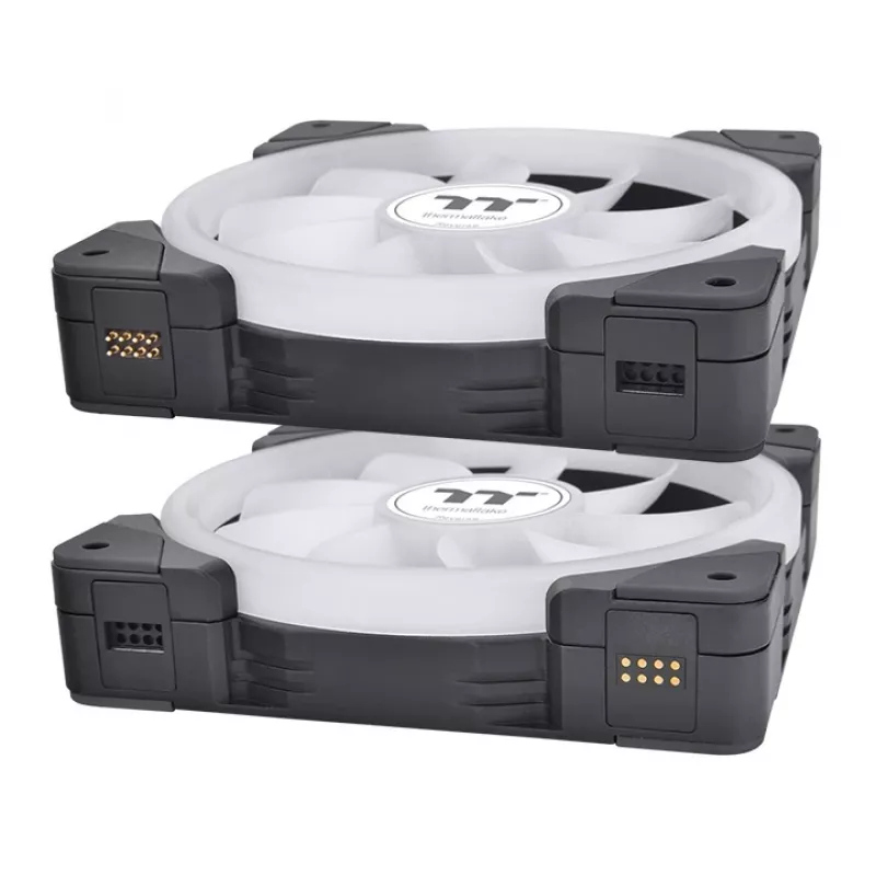 THERMALTAKE PC-Lüfter – SWAFAN EX14 ARGB Sync TT Premium Edition – 14 cm – Schwarz – 3er-Pack