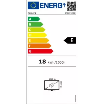 Philips 5000 series 24B1U5301H/00 Computer Monitor 60,5 cm (23,8 Zoll) 1920 x 1080 Pixel Full HD LCD Schwarz