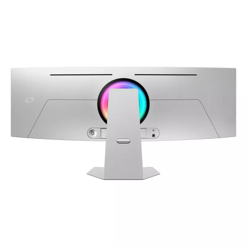 Samsung G95SC Computermonitor 124,5 cm (49 Zoll) 5120 x 1440 Dual QHD OLED Silber