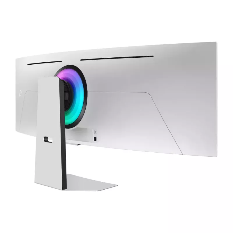 Samsung G95SC Computermonitor 124,5 cm (49 Zoll) 5120 x 1440 Dual QHD OLED Silber