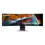 Samsung G95SC Computermonitor 124,5 cm (49 Zoll) 5120 x 1440 Dual QHD OLED Silber