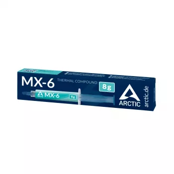 ARCTIC MX-6 ULTIMATE Performance Wärmeleitpaste, Wärmeleitpaste, Grau, 8 g, 1 Stk., 27 mm, 121 mm