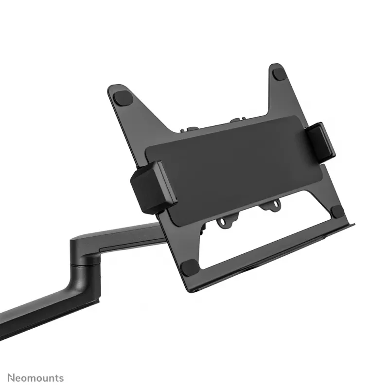 Neomounts DS20-425BL2 Monitorarm mit Laptop-Halterung 17-27 Zoll – platzsparend
