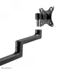 Neomounts DS20-425BL2 Monitorarm mit Laptop-Halterung 17-27 Zoll – platzsparend
