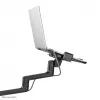 Neomounts DS20-425BL2 Monitorarm mit Laptop-Halterung 17-27 Zoll – platzsparend