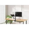 Neomounts DS20-425BL2 Monitorarm mit Laptop-Halterung 17-27 Zoll – platzsparend