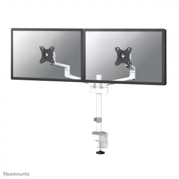 Neomounts DS60-425WH2 Monitorhalterung 17-27 Zoll - platzsparend