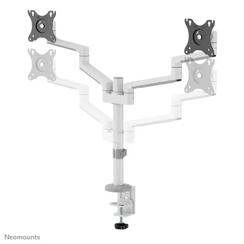 Neomounts DS60-425WH2 Monitorhalterung 17-27 Zoll - platzsparend