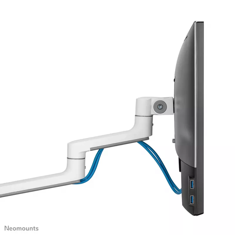 Neomounts DS60-425WH2 Monitorhalterung 17-27 Zoll - platzsparend
