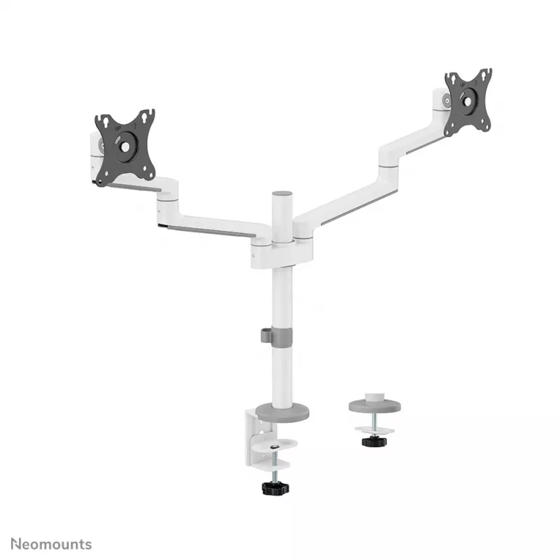 Neomounts DS60-425WH2 Monitorhalterung 17-27 Zoll - platzsparend