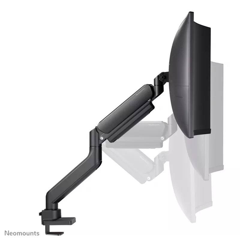 Neomounts DS70PLUS-450BL1 Monitorhalterung 17-49 Zoll - Gasfeder - Tischklemme - 180°-Stopp