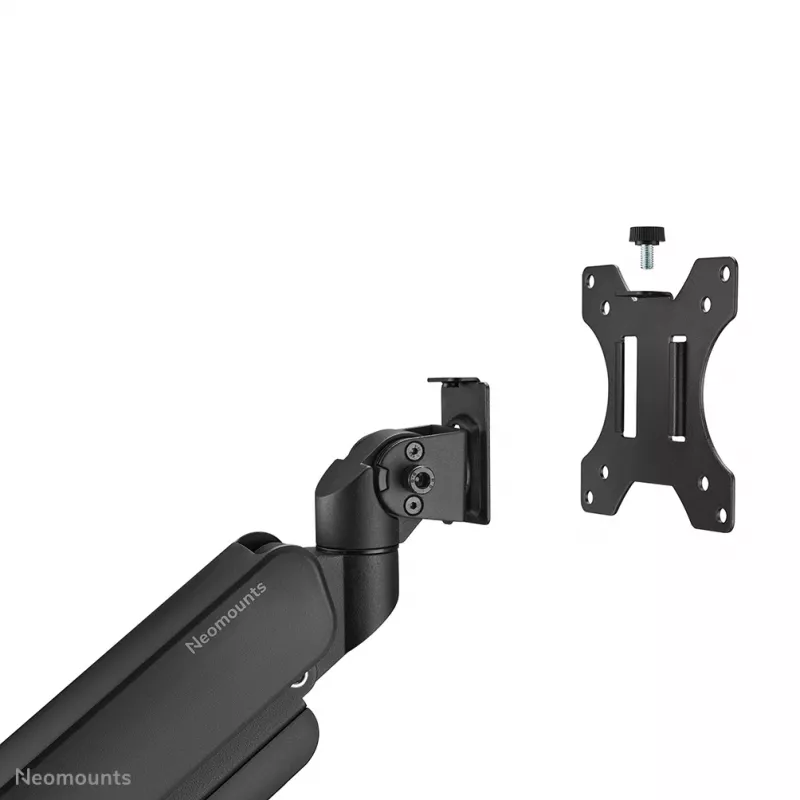 Neomounts DS70PLUS-450BL1 Monitorhalterung 17-49 Zoll - Gasfeder - Tischklemme - 180°-Stopp