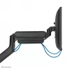 Neomounts DS70PLUS-450BL1 Monitorhalterung 17-49 Zoll - Gasfeder - Tischklemme - 180°-Stopp