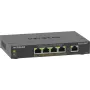 NETGEAR 5-Port Gigabit Ethernet PoE+ Plus Switch (GS305EP) Managed L2/L3 Gigabit Ethernet (10/100/1000) Power over Ethernet (PoE) Schwarz