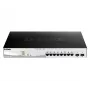 D-Link DGS-1210-10MP Managed L2 Gigabit Ethernet (10/100/1000) Power over Ethernet (PoE) Schwarz, Grau
