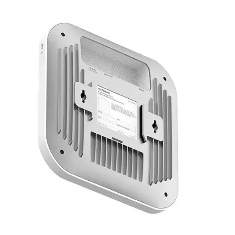 NETGEAR Insight Cloud Managed WiFi 6 AX3600 Dual Band Access Point (WAX620) 3600 Mbit/s Weiß Power over Ethernet (PoE)