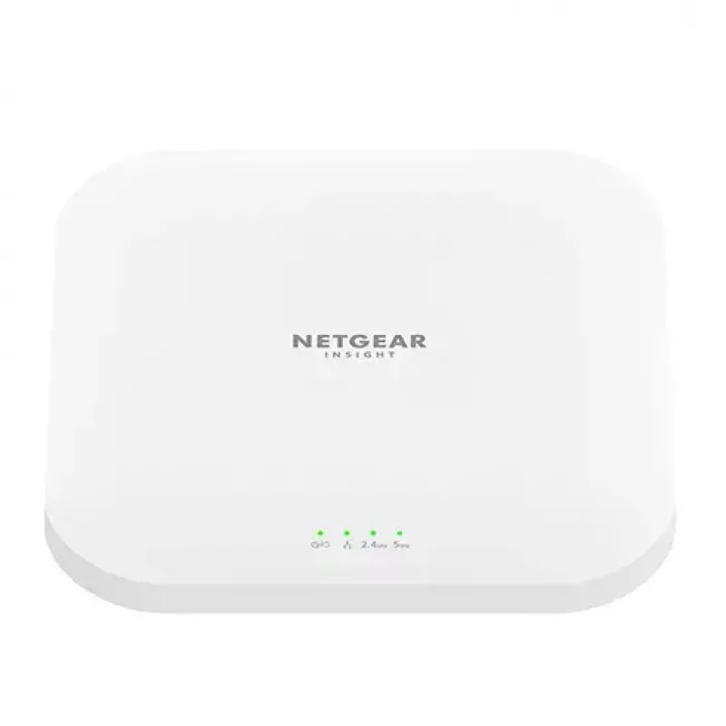 NETGEAR Insight Cloud Managed WiFi 6 AX3600 Dual Band Access Point (WAX620) 3600 Mbit/s Weiß Power over Ethernet (PoE)