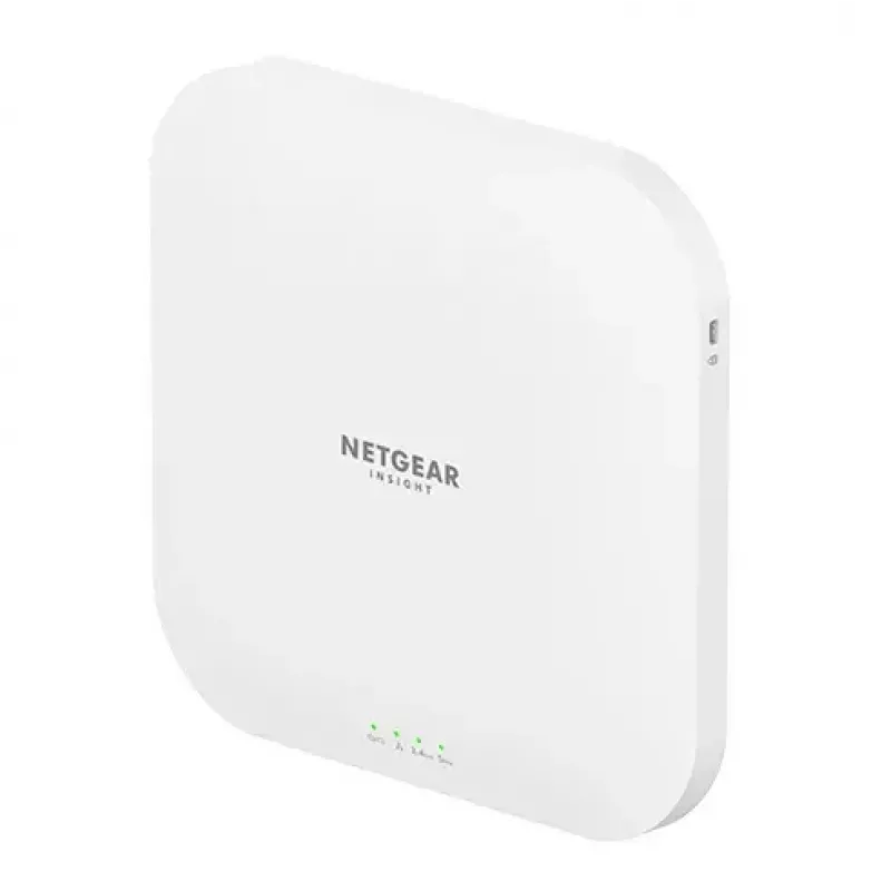 NETGEAR Insight Cloud Managed WiFi 6 AX3600 Dual Band Access Point (WAX620) 3600 Mbit/s Weiß Power over Ethernet (PoE)