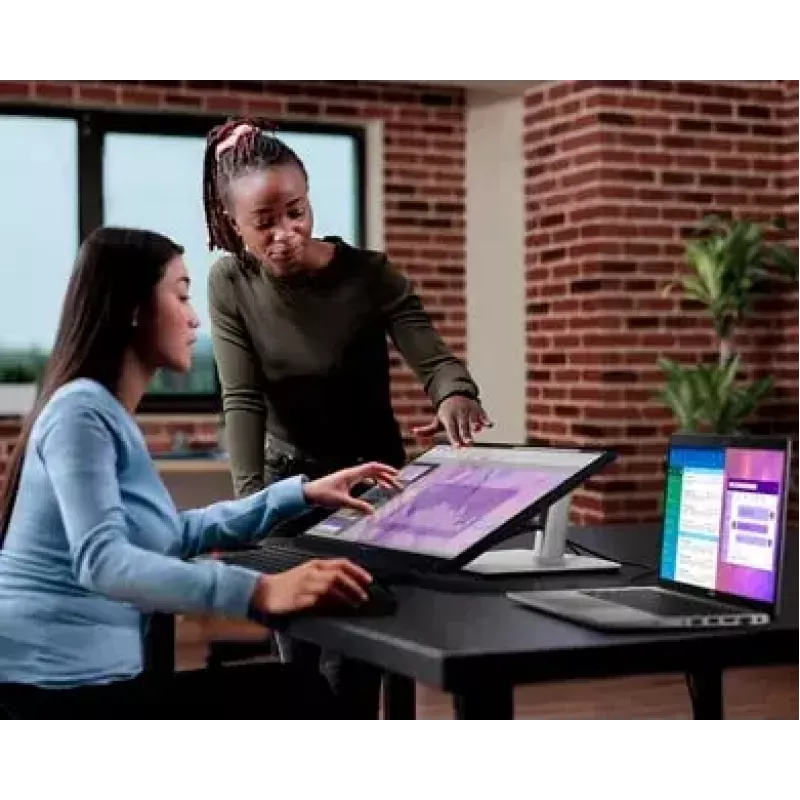 DELL P Series P2424HT Computer-Monitor 60,5 cm (23,8 Zoll) 1920 x 1080 Pixel Full HD LCD Touchscreen Schwarz, Silber