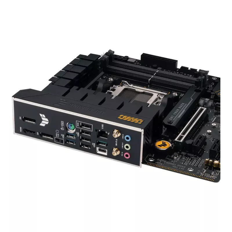 Motherboard ASUS TUF GAMING B650M‑E WIFI, AMD B650, Sockel AM5, micro ATX, DDR5, 4x DIMM, 128 GB, Wi‑Fi 6, Bluetooth 5.2