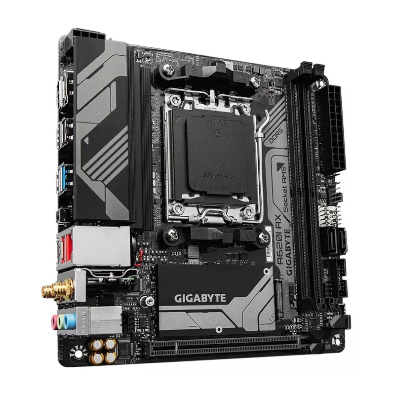 Motherboard GIGABYTE A620I AX, AMD A620, Sockel AM5, Mini-ITX