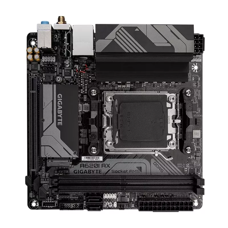 Motherboard GIGABYTE A620I AX, AMD A620, Sockel AM5, Mini-ITX